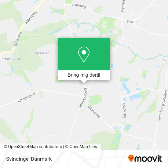 Svindinge kort