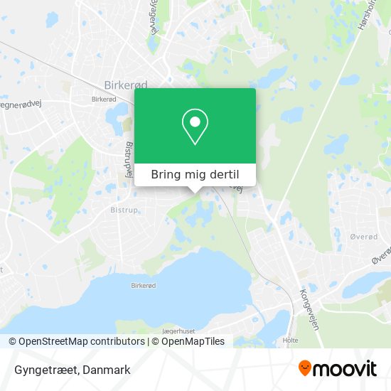 Gyngetræet kort