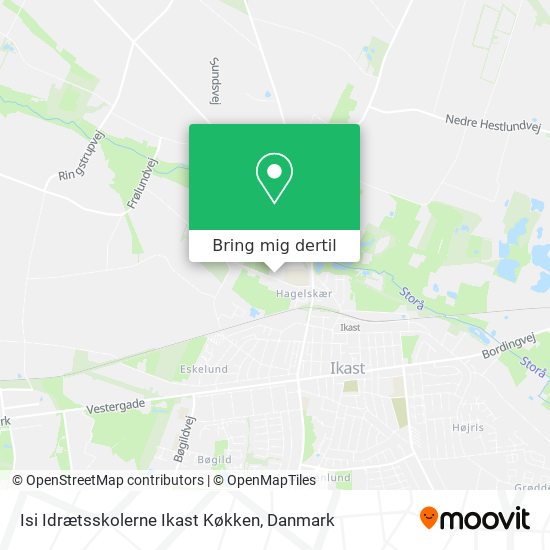 Isi Idrætsskolerne Ikast Køkken kort