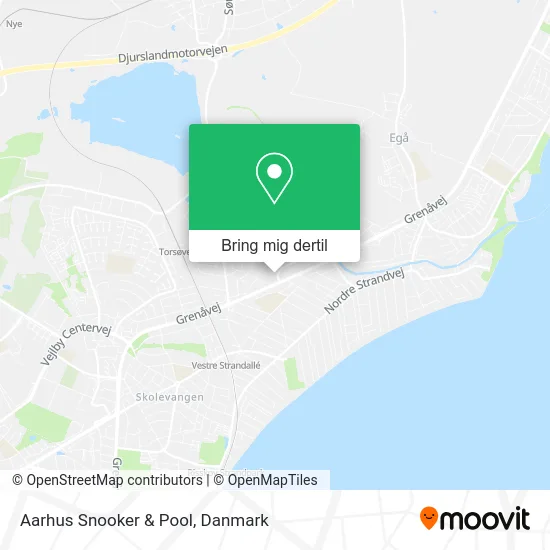 Aarhus Snooker & Pool kort