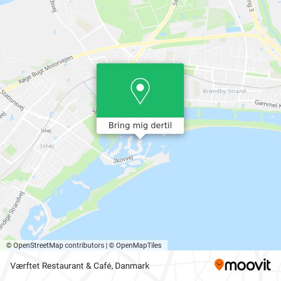 Værftet Restaurant & Café kort