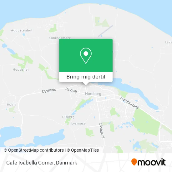 Cafe Isabella Corner kort