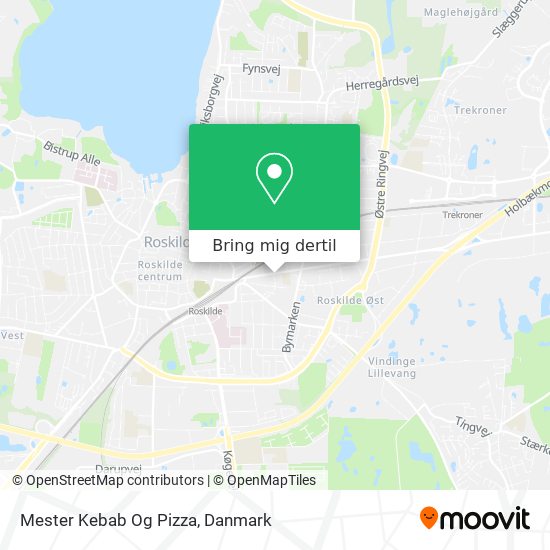 Mester Kebab Og Pizza kort