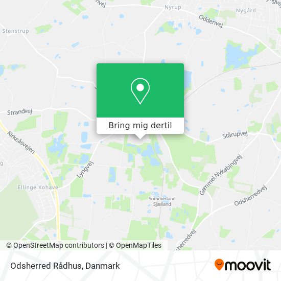 Odsherred Rådhus kort