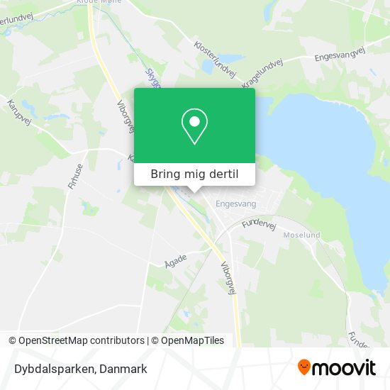 Dybdalsparken kort