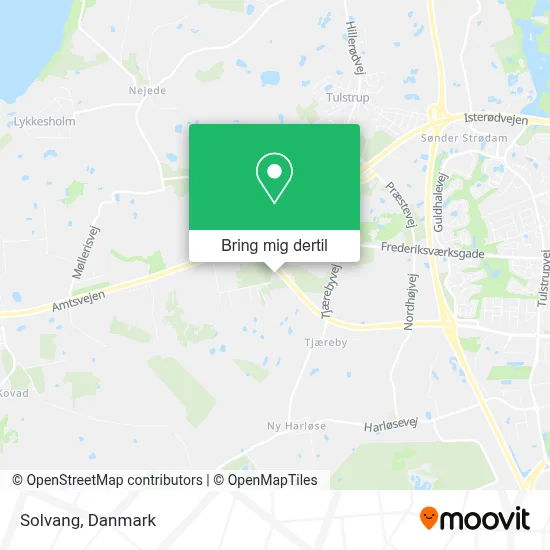 Solvang kort