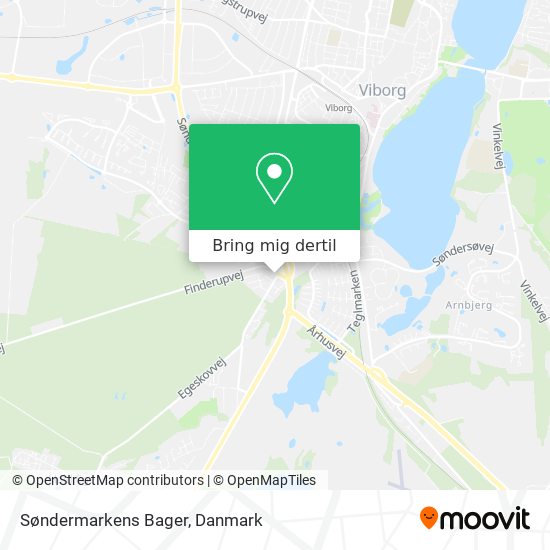 Søndermarkens Bager kort