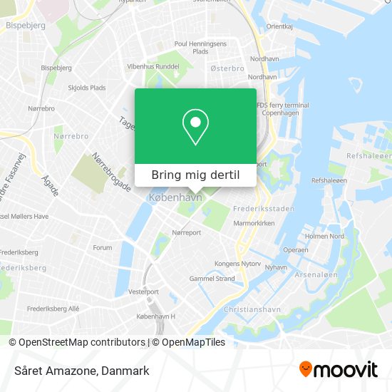 Såret Amazone kort