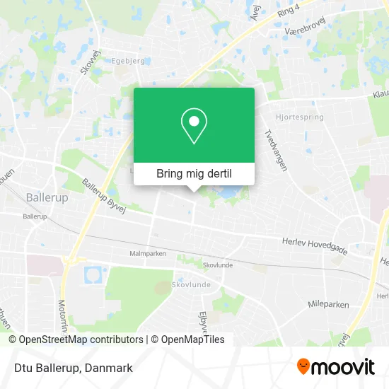 Dtu Ballerup kort