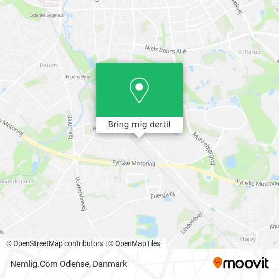 Nemlig.Com Odense kort