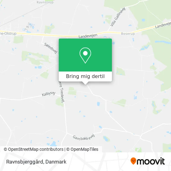 Ravnsbjerggård kort