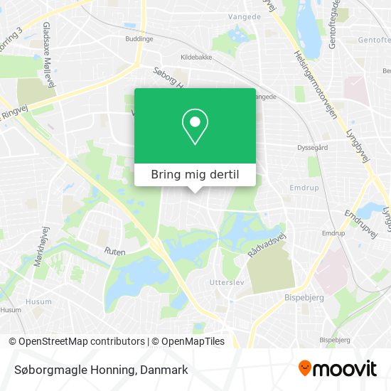 Søborgmagle Honning kort