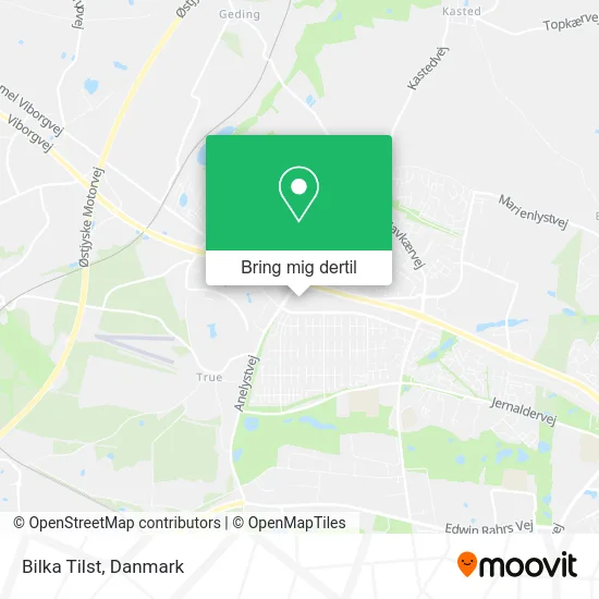 Bilka Tilst kort