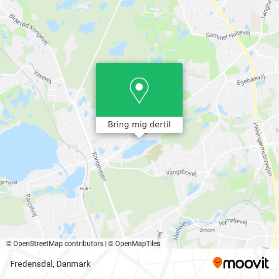 Fredensdal kort