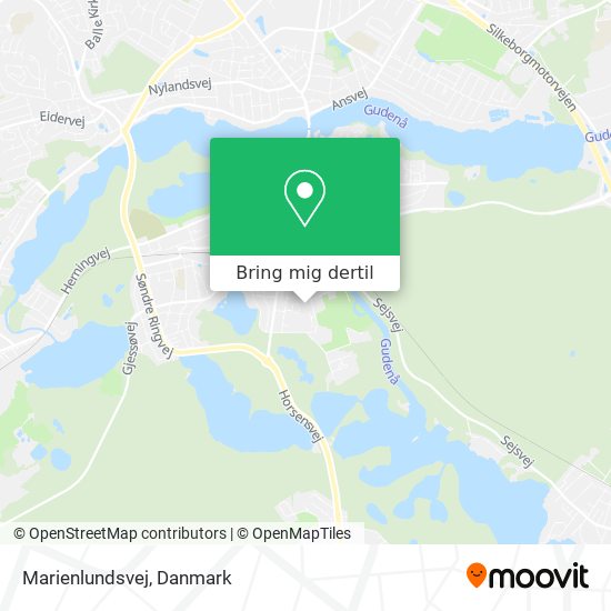 Marienlundsvej kort