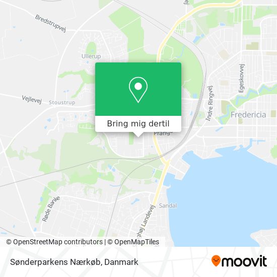 Sønderparkens Nærkøb kort