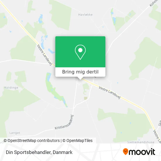 Din Sportsbehandler kort