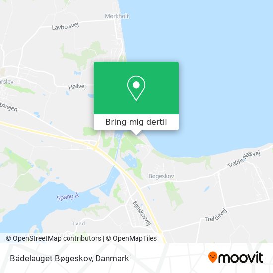 Bådelauget Bøgeskov kort