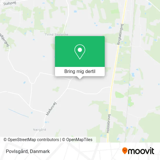 Povlsgård kort