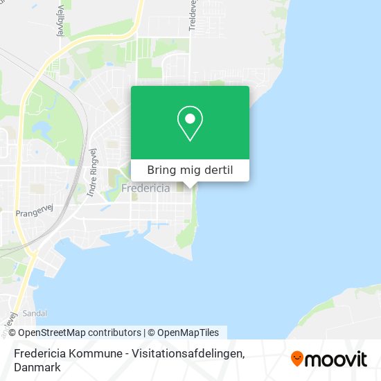 Fredericia Kommune - ​Visitationsafdelingen kort
