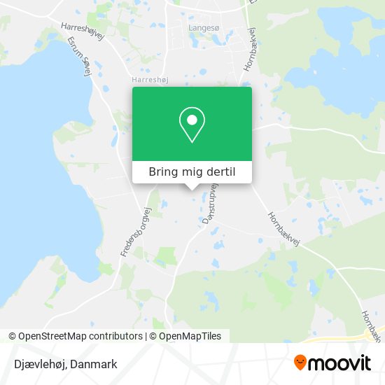 Djævlehøj kort