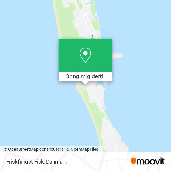 Friskfanget Fisk kort