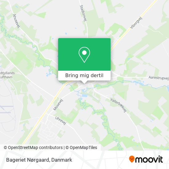 Bageriet Nørgaard kort