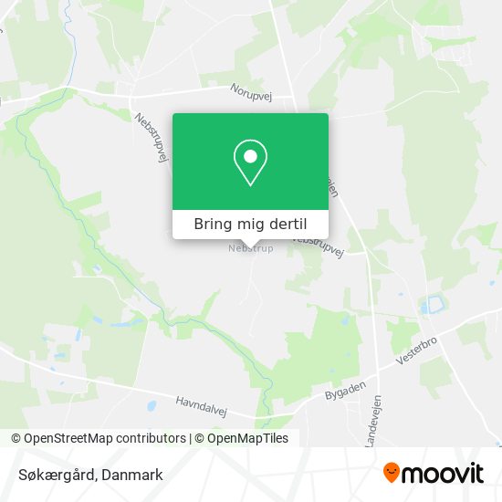 Søkærgård kort