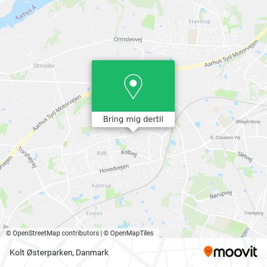 Kolt Østerparken kort