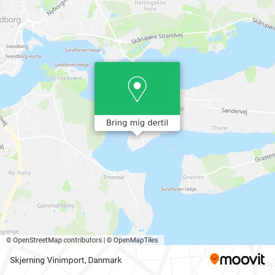 Skjerning Vinimport kort