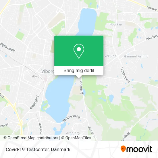 Covid-19 Testcenter kort