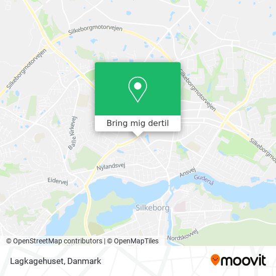 Lagkagehuset kort