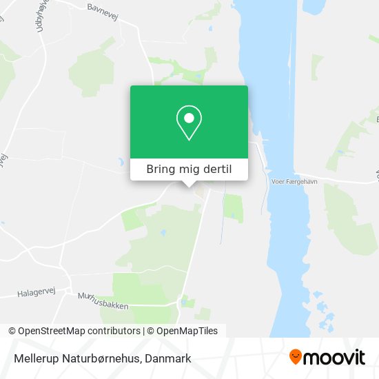 Mellerup Naturbørnehus kort