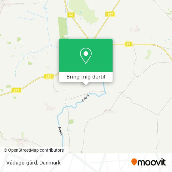 Vådagergård kort