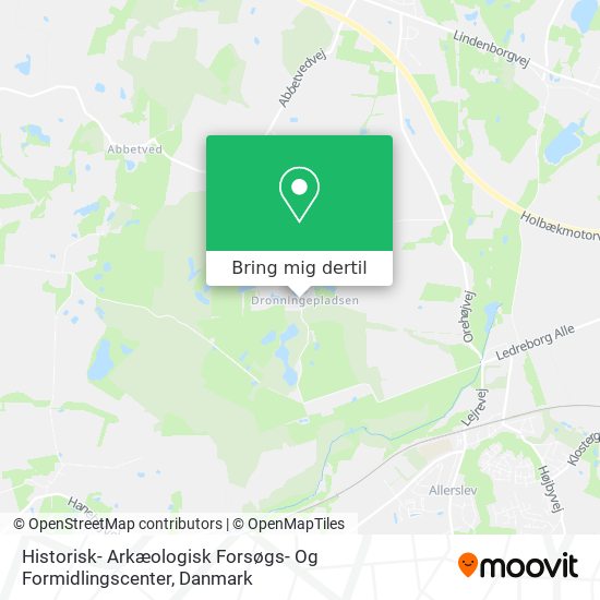 Historisk- Arkæologisk Forsøgs- Og Formidlingscenter kort