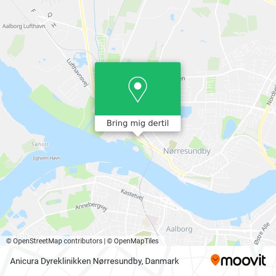 Anicura Dyreklinikken Nørresundby kort