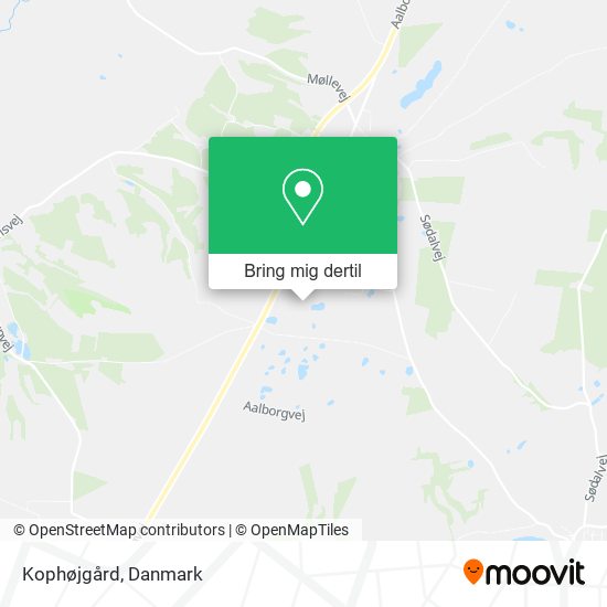 Kophøjgård kort