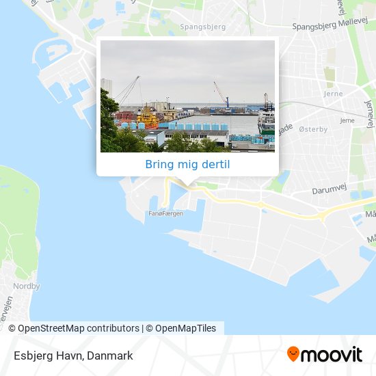 Esbjerg Havn kort