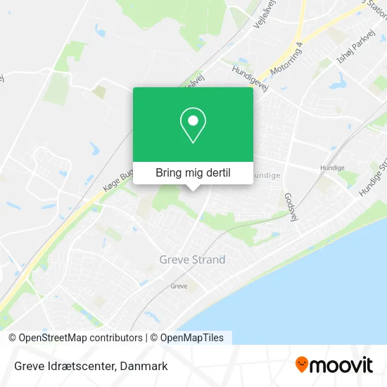 Greve Idrætscenter kort