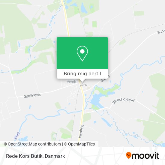 Røde Kors Butik kort