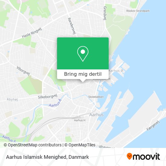 Aarhus Islamisk Menighed kort