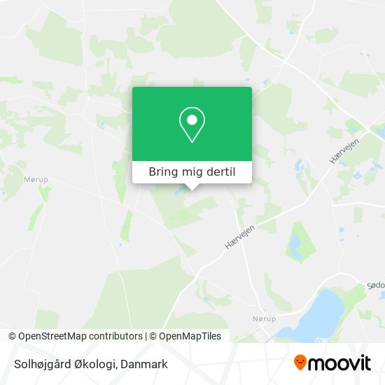 Solhøjgård Økologi kort