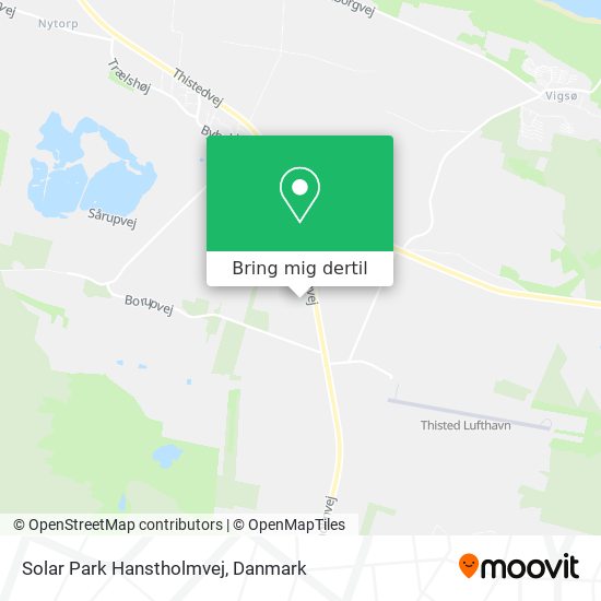 Solar Park Hanstholmvej kort