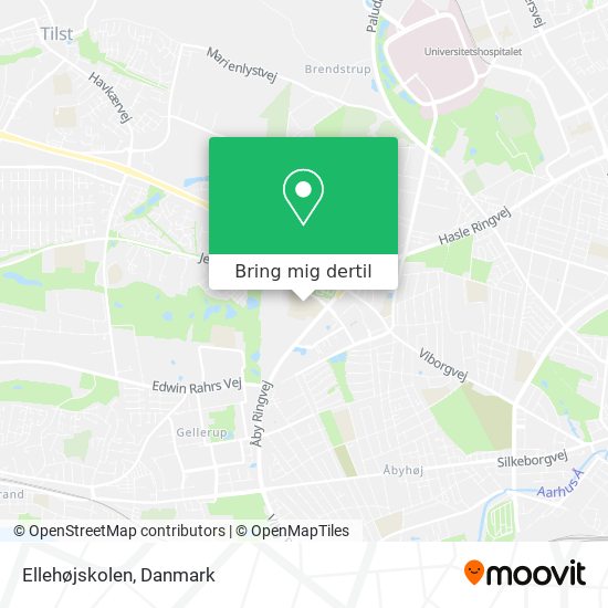 Ellehøjskolen kort