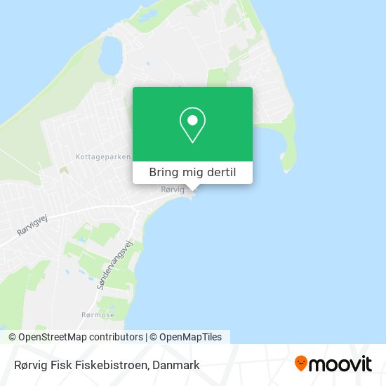 Rørvig Fisk Fiskebistroen kort