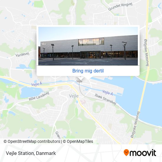 Vejle Station kort