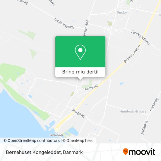 Børnehuset Kongeleddet kort