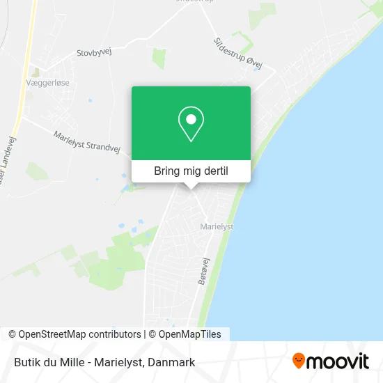 Butik du Mille - Marielyst kort