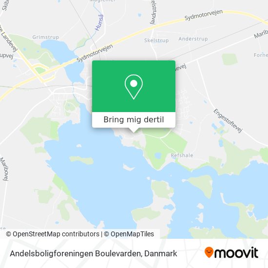 Andelsboligforeningen Boulevarden kort