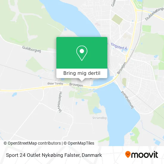 Sport 24 Outlet Nykøbing Falster kort